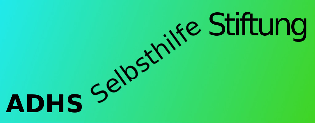 Logo ADHS-Selbsthilfe Stiftung